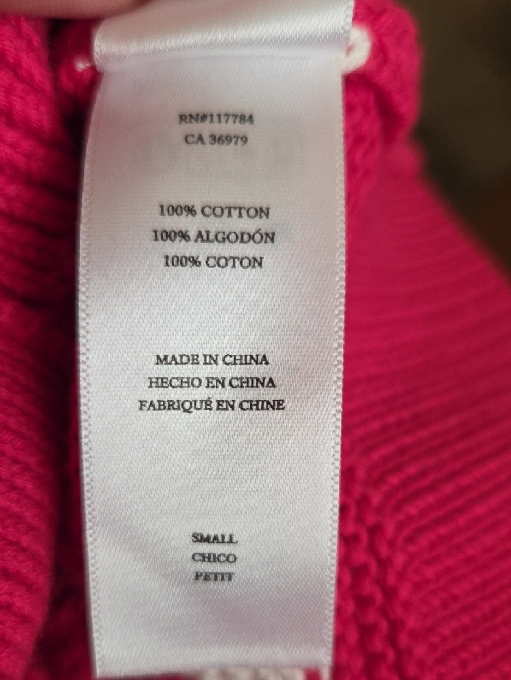Rails Pink and White Striped Button-Up Cotton Cardigan - Picture 7 of 9